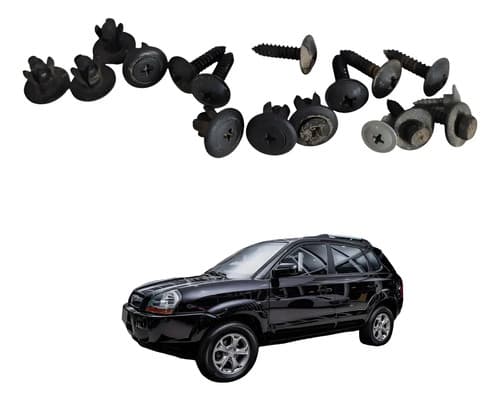 Parafusos Para-choque Traseiro Hyundai Tucson 2008/2013 — foto 1 de 6