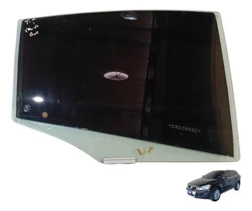 Vidro Porta Traseiro Direito Volvo Xc60 3.0 2010 Original — foto 1 de 6