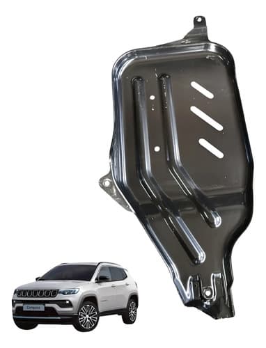 Protetor Direito Tanque Combustivel Jeep Compass 2022 Preto — foto 1 de 7