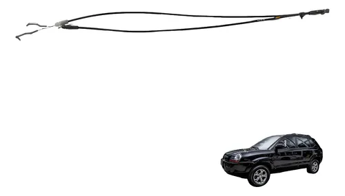 Par Cabo Fechadura Traseira Direita Hyundai Tucson 2007/2013 — foto 1 de 7