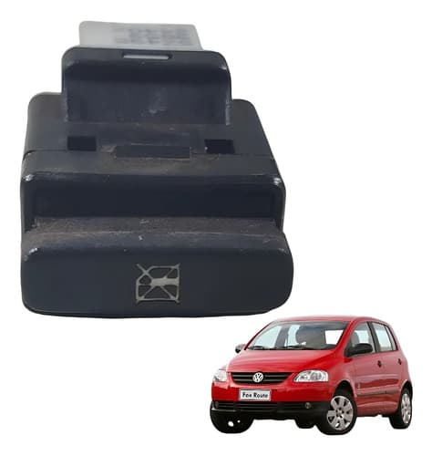 Botao Trava Vidro Dianteiro Esquerdo  Vw Fox 1.6 2006 — foto 1 de 6