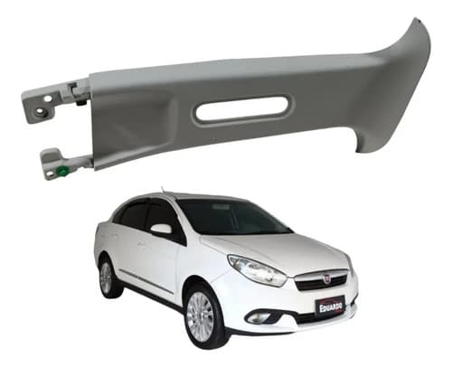 Acabamento Coluna Central Direito Fiat Grand Siena 2014 — foto 1 de 6