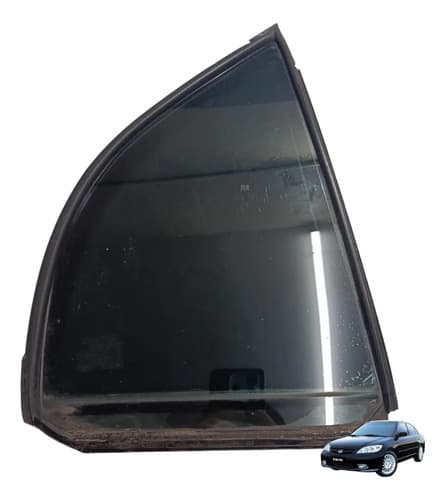 Vidro Fixo Porta Tras Dir Honda Civic Lx 1.7 2005 Original — foto 1 de 6