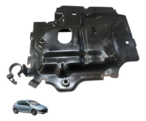 Base Suporte Bateria Peugeot 206 Hatch 2009 — foto 1 de 6