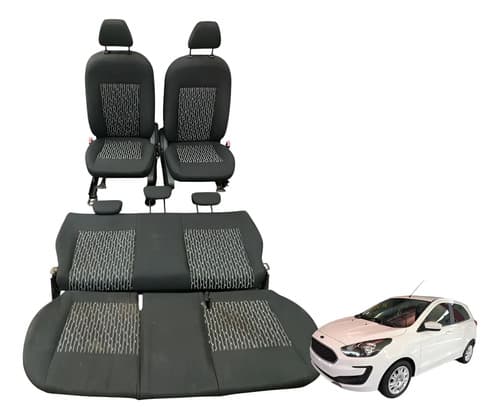 Jogo Bancos Ford Ka 2019 3cc — foto 1 de 5
