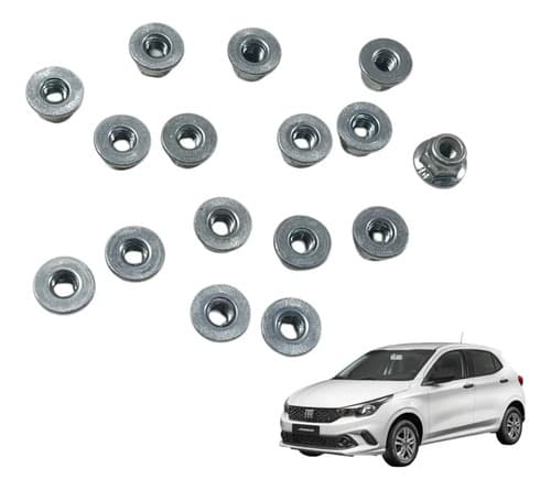Kit Porca Da Máquina De Vidro Fiat Argo 1.0 2021 A 2023 — foto 1 de 5