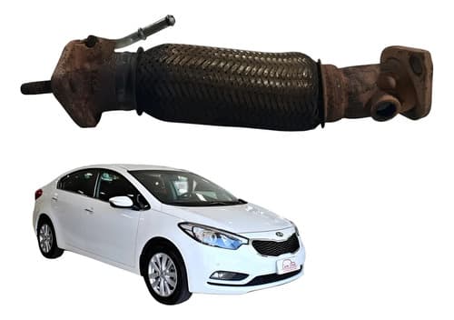 Malha Flexível Escapamento Kia Cerato 2014 — foto 1 de 6