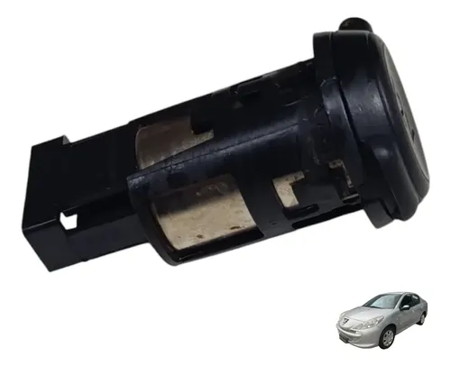 Moldura Tomada 12v Peugeot 207 Passion 1.4 2013 — foto 1 de 6