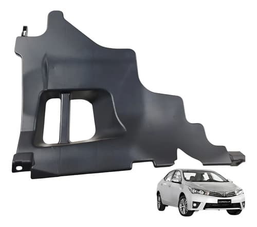 Moldura Inferior Painel Lado Esquerdo Toyota Corolla 2014/15 — foto 1 de 6