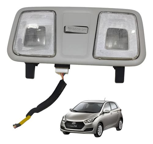 Luz De Teto Interna Cortesia Hyundai Hb20 1.0 3cc 2016 — foto 1 de 6