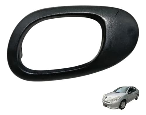 Moldura Maçaneta Interna Porta Diant Dir Peugeot 207 2013 — foto 1 de 6