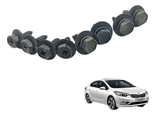 Kit Parafusos Guia Para-choque Kia Cerato 1.6 2014 — foto 1 de 5