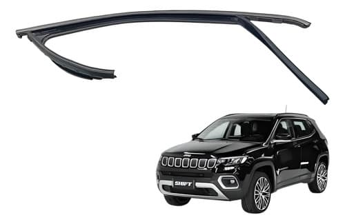 Borracha Vidro Friso Dianteira Direita Jeep Compass 1.3 2022 — foto 1 de 7