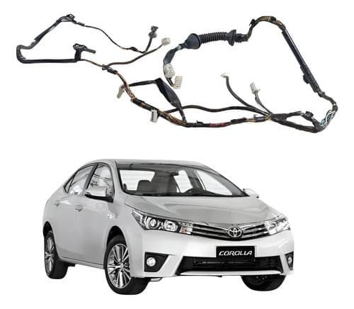 Chicote Porta Dianteira Esquerda Toyota Corolla 2014/2015 — foto 1 de 6