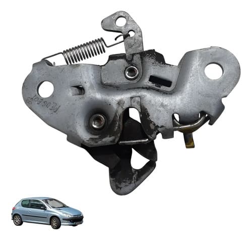 Fechadura Trava Do Capo Peugeot 206 2004 A 2009 — foto 1 de 6