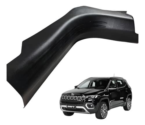 Moldura Soleira Porta Dianteira Direita Jeep Compass 2022 Preto — foto 1 de 6
