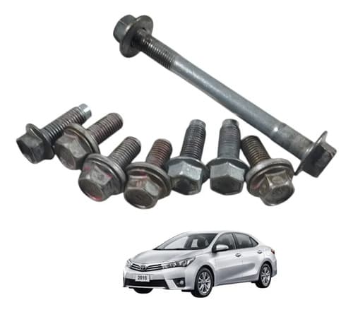 Parafusos Suporte Lateral Câmbio Toyota Corolla 2016 — foto 1 de 6