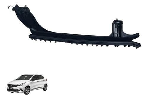 Guia Vidro Dianteiro Direito Fiat Argo 2018 A 2021 Preto Preto — foto 1 de 6