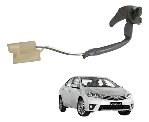 Plug Conector Moldura Tomada 12v Toyota Corolla 2014/2015 Preto — foto 1 de 5