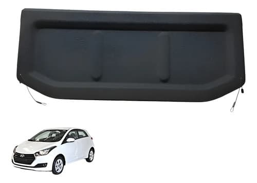 Tampão Som Bagagito Hyundai Hb20 Hatch 2012 A 2018 Preto — foto 1 de 7