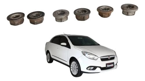Porca Coletor Grand Siena Fiat 2014 — foto 1 de 5