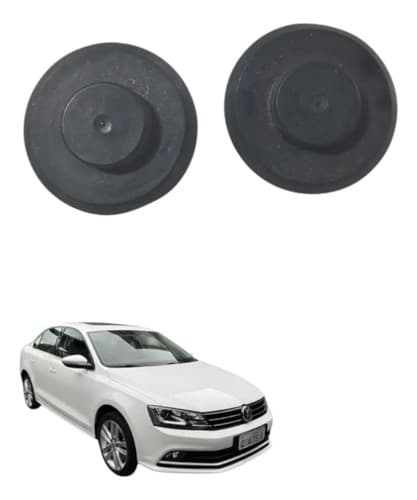 Par Parafuso Porca Protetor Caixa Relé Vw Jetta Tsi 2.0 2016 — foto 1 de 4