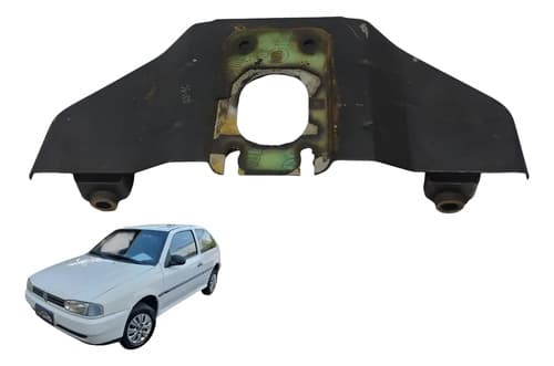 Chapa Defletor Coletor Volkswagen Gol 96 — foto 1 de 7
