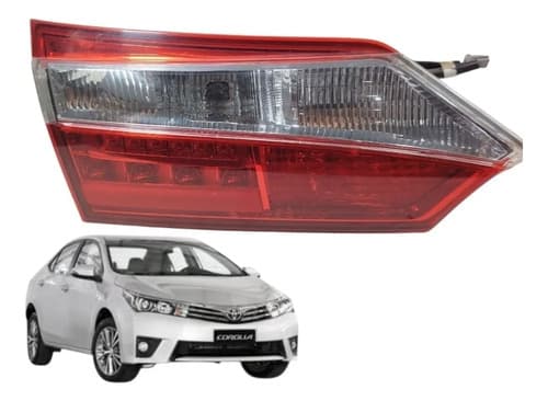 Lanterna Tampa Traseira Toyota Corolla 2.0 2014/15 Esquerdo Esquerdo/motorista — foto 1 de 6