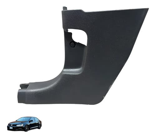 Acabamento Soleira Dianteira Esquerda Vw Jetta Tsi 2015/2019 Cinza — foto 1 de 7