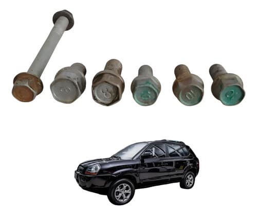 Kit Parafusos Calço Câmbio Dianteiro Hyundai Tucson 2008 — foto 1 de 6