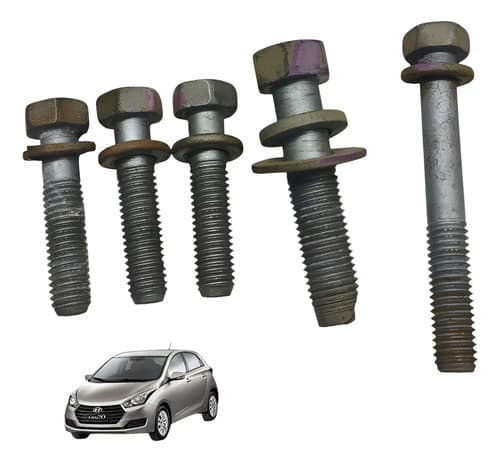Kit Parafusos Bomba Direção Hyundai Hb20 1.0 2016 — foto 1 de 6