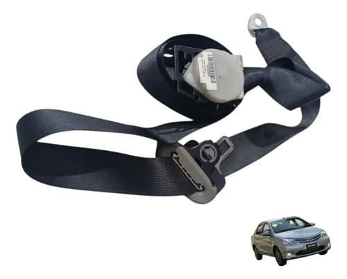 Cinto Segurança Retrátil Tras L/e Toyota Etios X 2015 A 2016 — foto 1 de 6