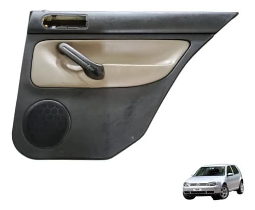 Forro De Porta Tras Dir Volkswagen Golf 1.6 2008 Original — foto 1 de 6