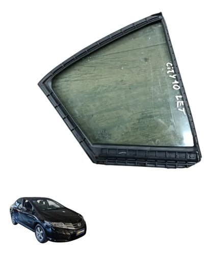 Vidro Vigia Lateral Fixo Traseiro Esq Honda City 2010 — foto 1 de 6