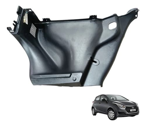 Forro Porta Malas Direito Hyundai Hb20 1.6 2013/2019 — foto 1 de 6