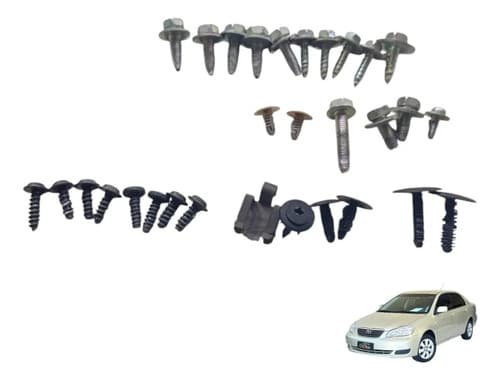 Kit Parafuso Painel Interior Toyota Corolla Seg 1.8 2007 — foto 1 de 6