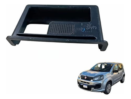 Moldura Batente Tampa Porta Fiat Uno Attractive 2015 2019 — foto 1 de 6