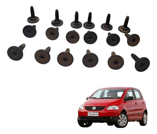 Kit Parafusos Para-choque Traseiro Fiat Grand Siena 2014 — foto 1 de 6