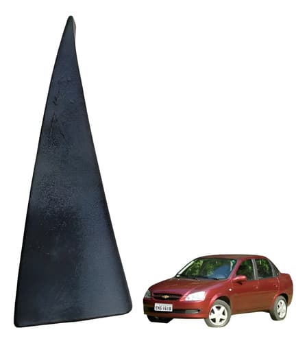 Moldura Interna Traseira Esquerda Gm Classic Ls 2010 A 2014 — foto 1 de 7