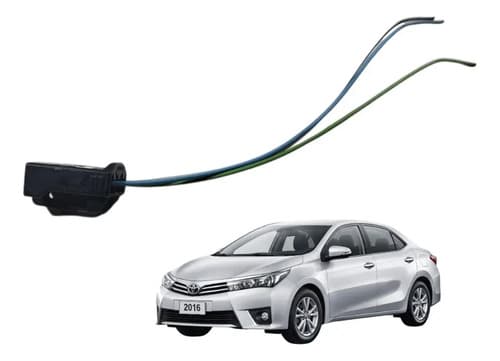 Plug Conector Fechadura Tampa Traseira Toyota Corolla 2016 — foto 1 de 5