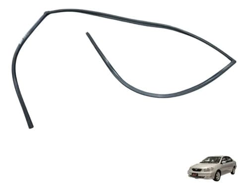 Borracha Vidro Dianteira Dir Toyota Corolla 1.8 16v 2007 — foto 1 de 5
