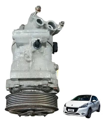 Compressor Ar Condicionado Peugeot 208 2014/15 — foto 1 de 6