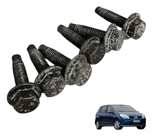 Kit Parafusos Alma Do Painel Renault Sandero 1.6 2010/11 — foto 1 de 6