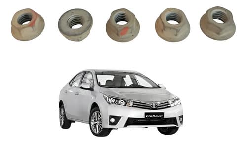 Jogo Porca Toyota Corolla 2014/2015 — foto 1 de 5