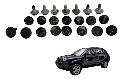 Parafusos Para-lama Hyundai Tucson 2008/2013 — foto 1 de 6