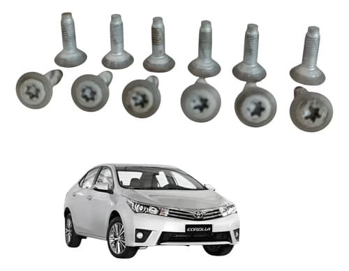 Parafusos Fechadura Porta Toyota Corolla 2014/ 2015 — foto 1 de 6