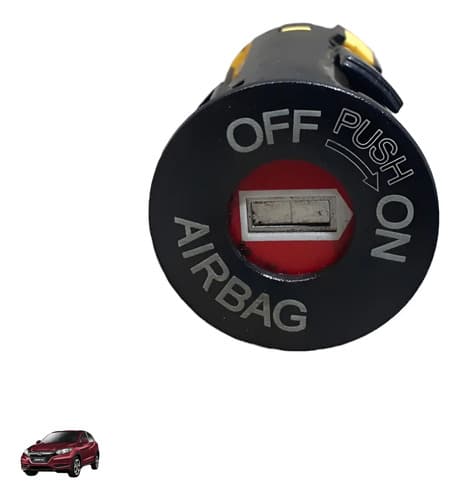 Cilindro Chave On/ Off Impacto Passageiro Honda Hrv 15/2020 — foto 1 de 6