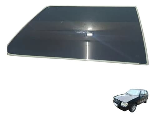 Vidro Traseiro Direito Fiat Uno 2010 Original — foto 1 de 5