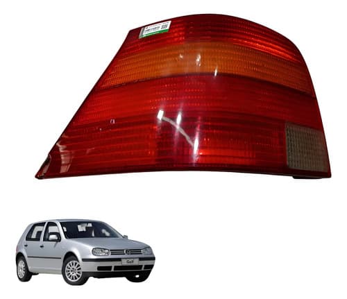 Lanterna Traseira Esquerda Volkswagen Golf 99 A 2006 Vermelho — foto 1 de 8