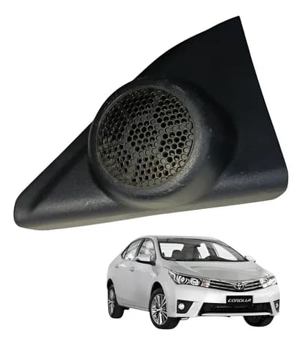 Moldura Int Retrovisor Esq C/falante Toyota Corolla 2014/15 Preto — foto 1 de 6
